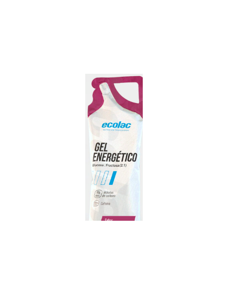 Gel Energético Frutas del Bosque con Cafeína Ecolac 1 Stick