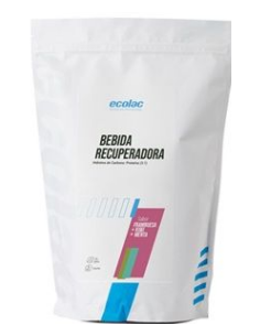 Prep.Polvo Bebida Frambuesa-Kiwi-Menta Recup 1200G de Ecolac