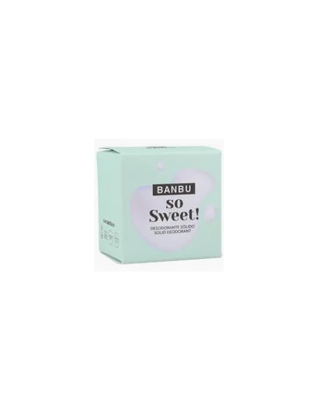 So Sweet Refill Desodorante Crema Banbu 50 ml Natural