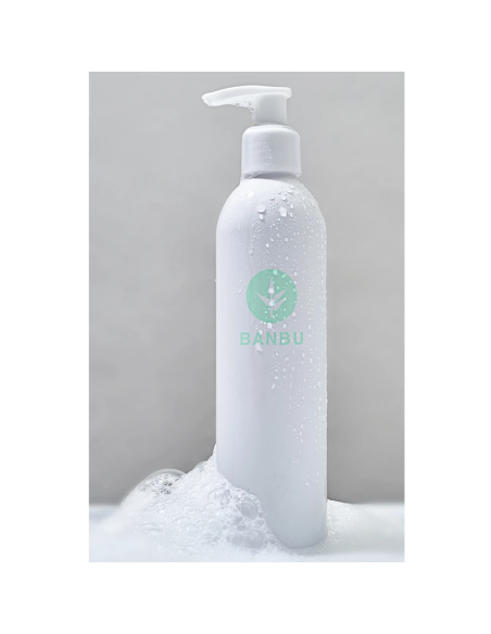 Botella para Gel en Polvo de Bambú  Ecoamigable y Práctica