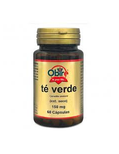 Te Verde 150 Mg (Ext. Seco) 60 Cap de Obire