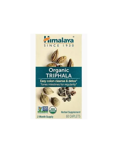 Triphala Organic Himalaya 60 cápsulas  Salud natural diaria