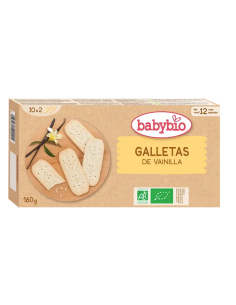 Babybio Galletas Crecimiento Limón Bio 160g - Nutritivas y Naturales