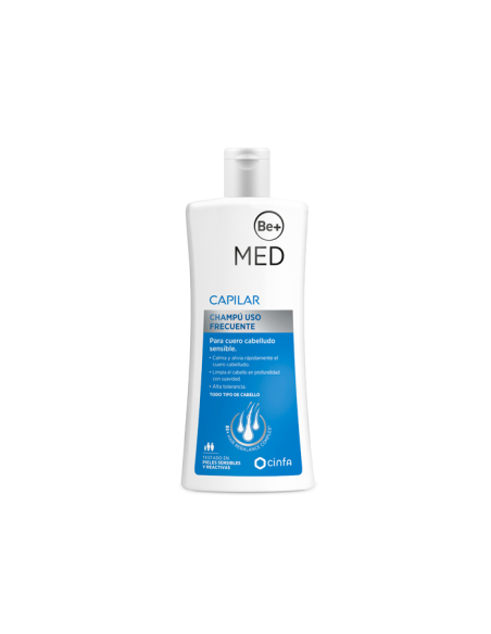 Be+ Med Capilar Champú Cabello Sensible 400 ml Uso Diario