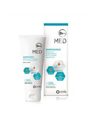 Be+Med Quemaduras 40ml  Alivio y Cuidado Efectivo