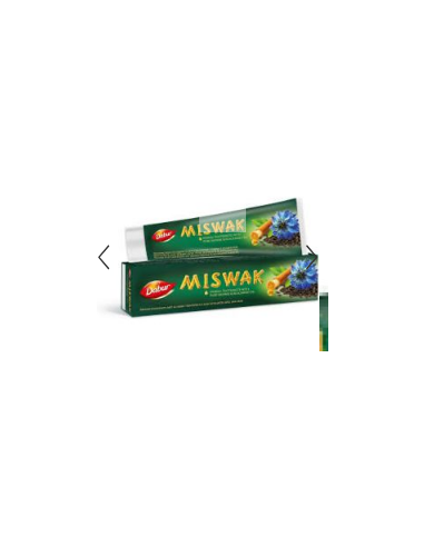 Dentífrico Miswak Semilla Negra Dabur 100 ml  Cuidado Natural
