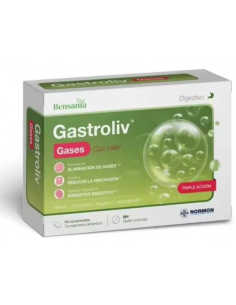 Bensania Gastroliv Gases 60 Comp de Bensania