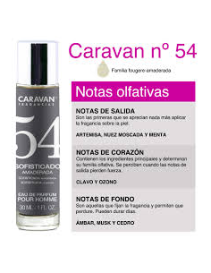 Caravan Fragancias No54 Sofisticado Eau De Parfum30 Ml de Caravan Fragancias