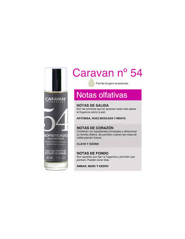 Caravan Fragancias No54 Sofisticado Eau De Parfum30 Ml de Caravan Fragancias