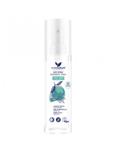Desodorante Spray Menta  Lima Bio 75 Ml de Cosnature