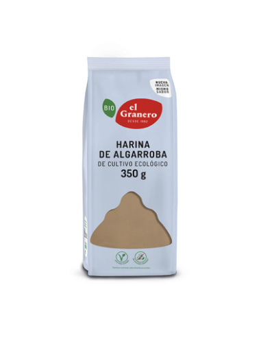 Harina de Algarroba Cruda Bio 350g  Bibonatur Natural