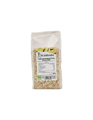 Copos de Avena Finos Sin Gluten Biolabrador – Salud Natural