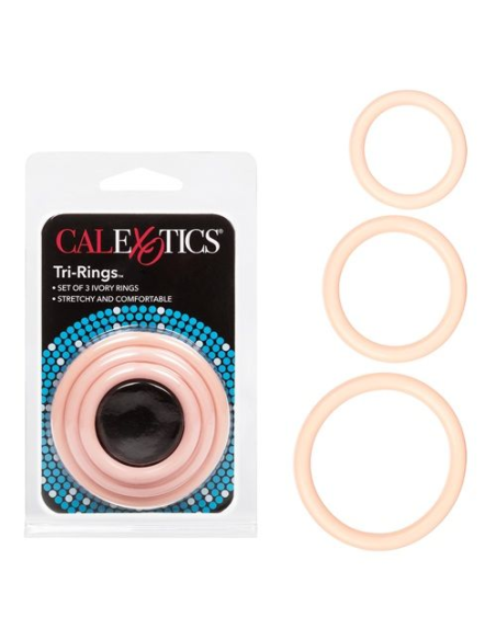 Tri Rings Natural Rosa Claro de Calexotics