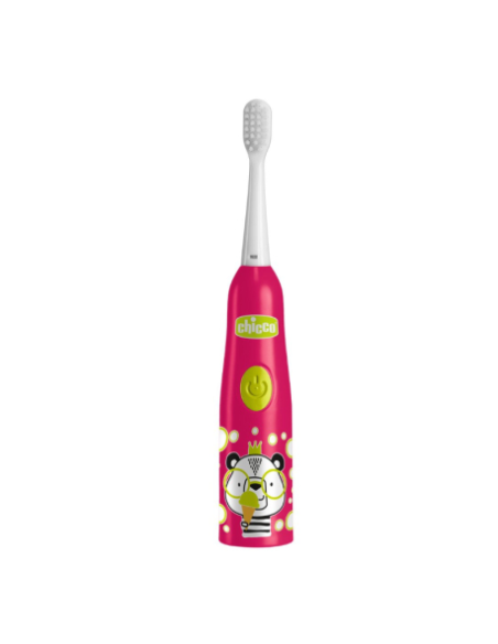 Cepillo Dental Electrico Rosa Panda 36M+ de Chicco
