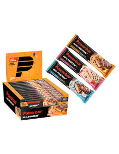 Proteinplus Crisp 40% Limon Aqua+Magnesium 12Amp. de Power Bar