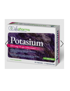 Potasio 90 Cap de Lb Pharma