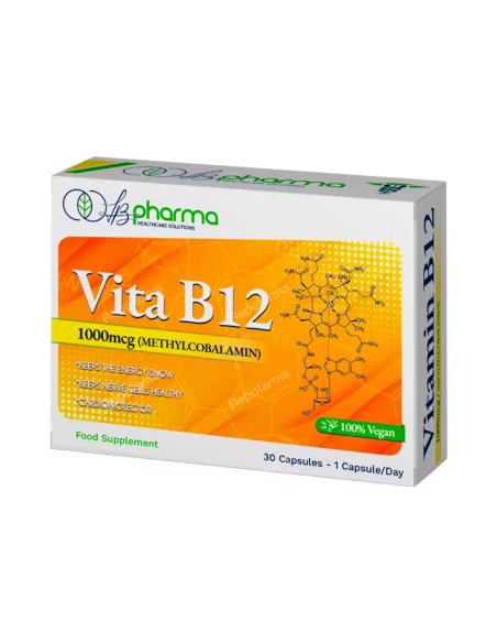 Vita B12 30 Cap de Lb Pharma