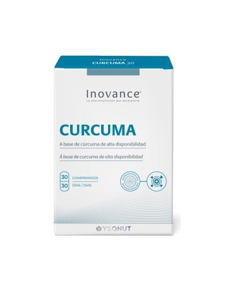 Cúrcuma Inovance 30 Comp. | Antiinflamatorio Natural Efectivo