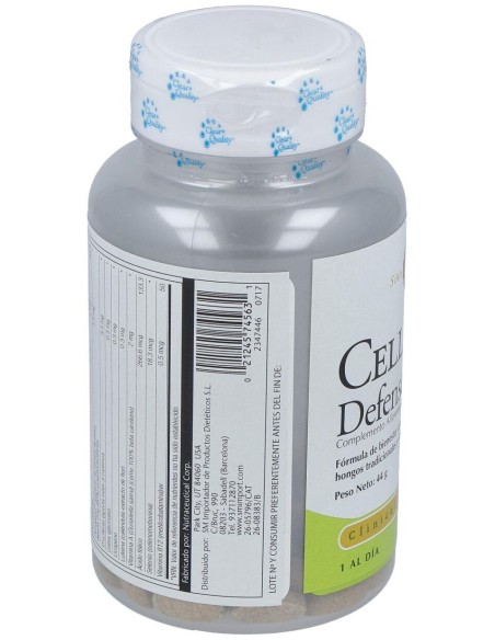 Cell Defense Solaray 60 Comp. | Protección Celular Natural