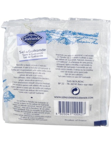Sal Fina Gris De Guerande 500 Gr de Le Paludier Sa