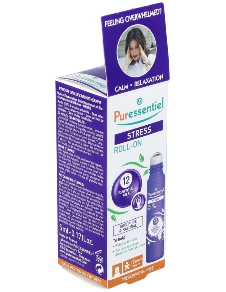 Roller Sos Relax Puressentiel 12 Aceites Esenciales 5ml