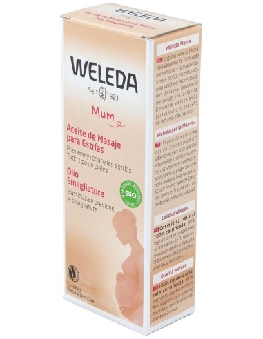 Aceite para masaje Antiestrias 100 ml de Weleda