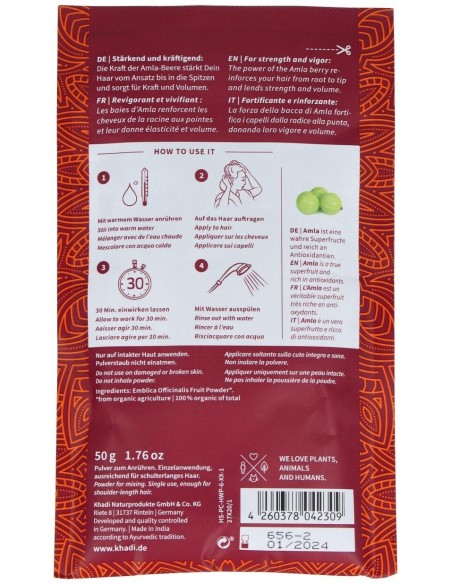 Mascarilla Capilar A Mla 50 Gramos Khadi