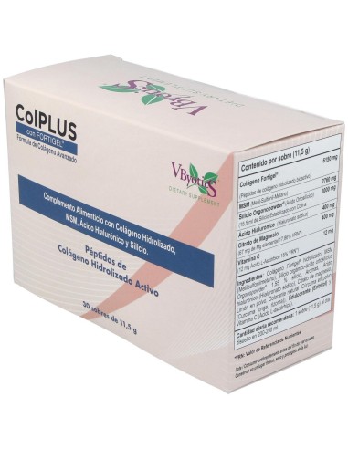 ColPLUS Sobres con Fortigel® 345 g 30 Sobres de 11,5 g Vbyotics