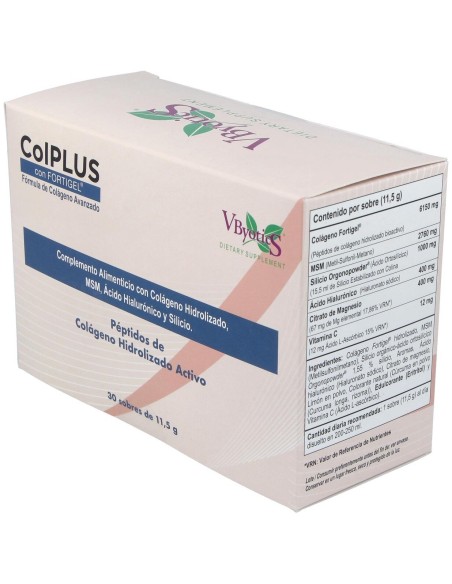 ColPLUS Sobres con Fortigel® 345 g 30 Sobres de 11,5 g Vbyotics
