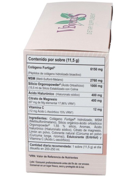ColPLUS Sobres con Fortigel® 345 g 30 Sobres de 11,5 g Vbyotics
