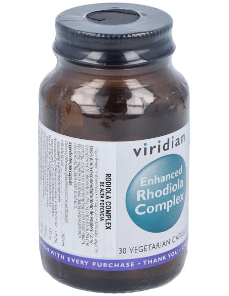 Rhodiola Complex 30 Cápsulas Veg. Viridian
