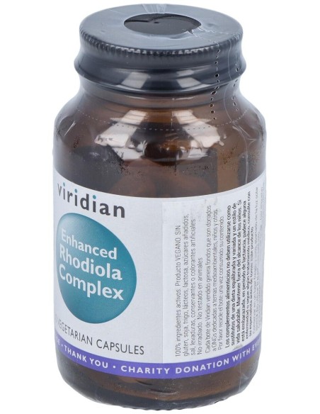 Rhodiola Complex 30 Cápsulas Veg. Viridian