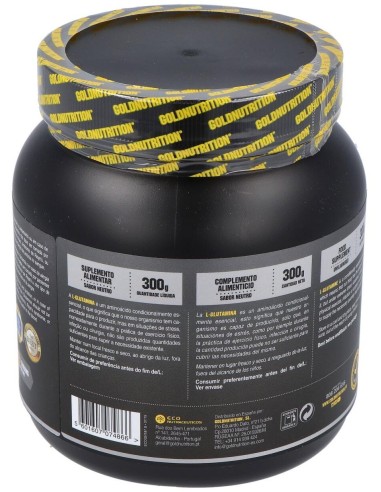L-Glutamina 300 gramos Gn de Gold Nutrition