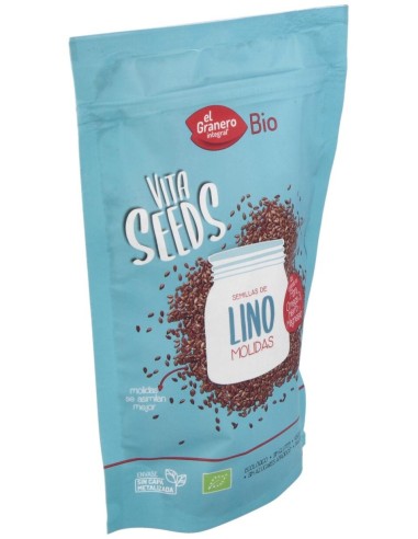 Vitaseeds Lino Molido Bio, 300 G de El Granero Integral