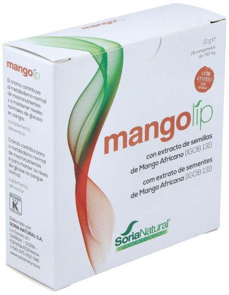 Mangolip 28 Comprimidos de Soria Natural