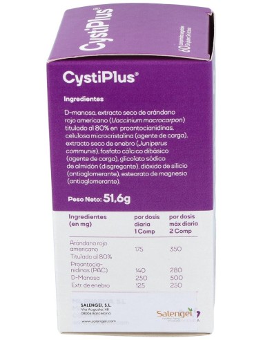 Cystiplus 60 Comprimidos de Salengei