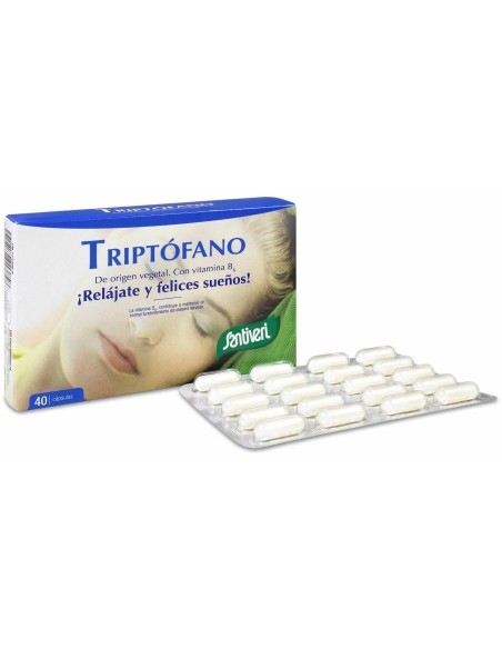 Triptófano Santiveri 30 cápsulas  Bienestar y equilibrio natural