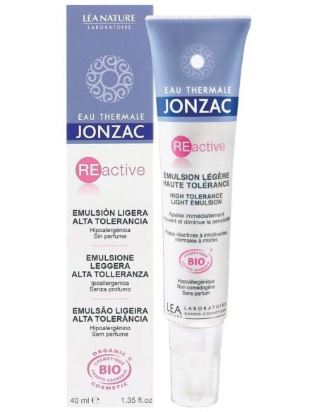 Emulsion Ligera Alta Tolerancia 40Ml. Eco-Bio de Jonzac Eco-Bio