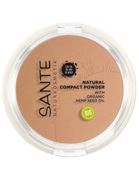 Maquillaje Compacto 03 Warm Honey 9 Gramos Sante Naturkosmetik