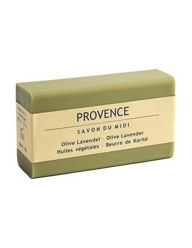 Jabón en Pastilla Lavanda y Oliva 100g - Savon Du Midi