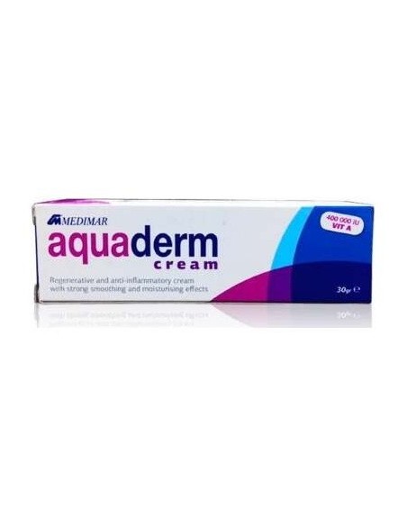 Aquaderm Crema 30Gr. Medimar  Hidratación y Cuidado Efectivo