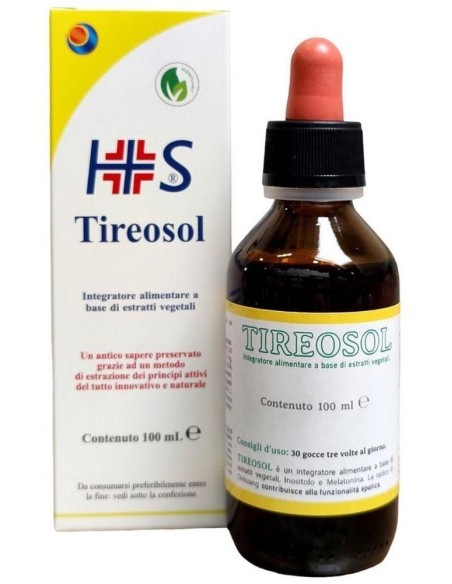 Tireosol 100ml Herboplanet  Suplemento Natural para Tiroides