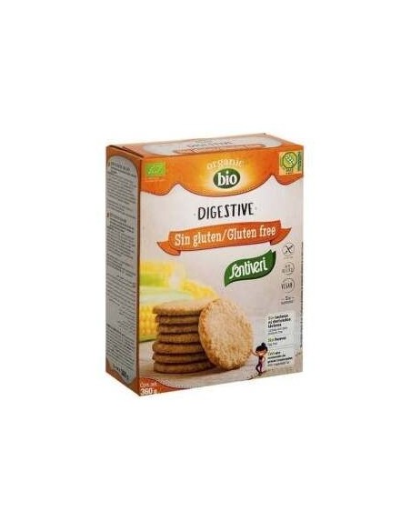 Galletas Digestive  2 Paquetes 360 Gramos Bio Sg Santiveri