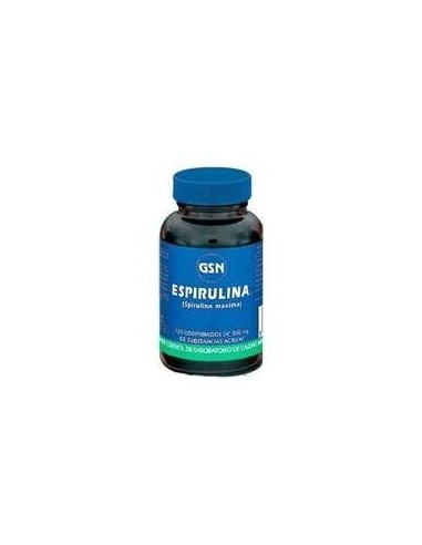 Spirulina 120 Comprimidos 300 Miligramos Gsn