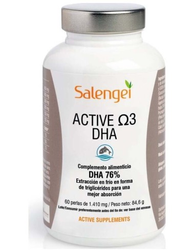 Active Omega 3 Dha 60 Perlas de Salengei