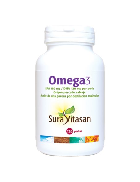 Omega 3 1200Mg. 120Perlas de Sura Vitasan