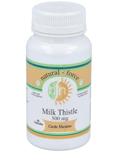 Cardo Mariano Milk Thistle 500Mg. 90Cap. de Nutri-Force