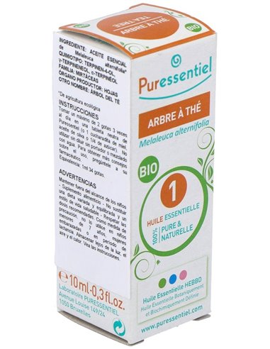 Arbol Del Te Aceite Esencial 10Ml. Bio de Puressentiel