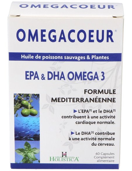 Omegacoeur 60 Caps. de Holistica