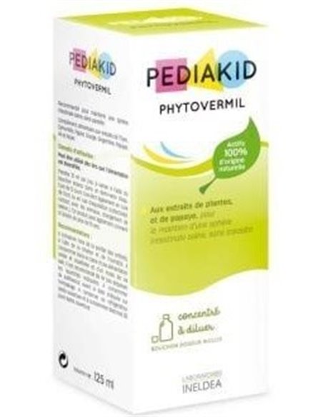Pediakid Phytovermil Parasitos Intestinales 125Ml. de Ineldea
